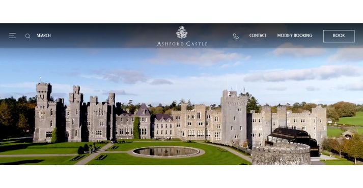 Ashford Castle Hotel in Ireland