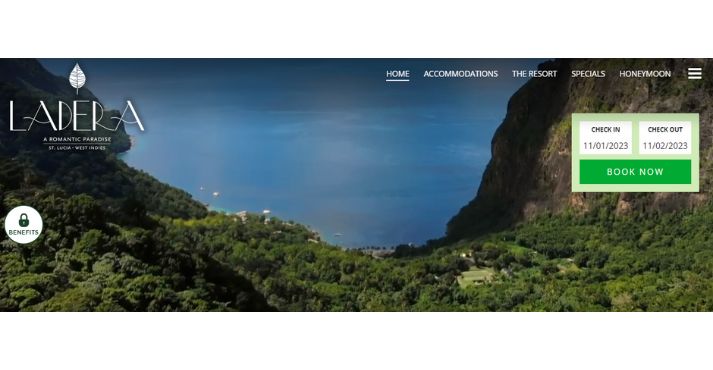 Ladera Resort in West Indies