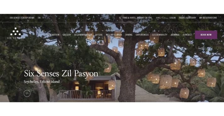 Six Senses Zil Pasyon in Seychelles