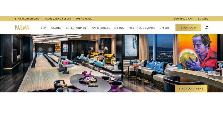 The Palms Hotel in Las Vegas