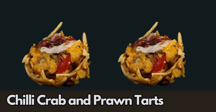 Chilli Crab and Prawn tarts