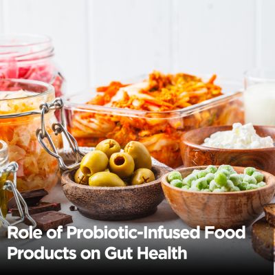 Role of Probiotic-Infused Food Products on Gut Health